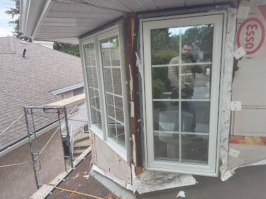 Residential exterior window work